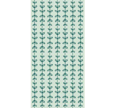 Zelené listy viniča listy tapety - Tenstickers