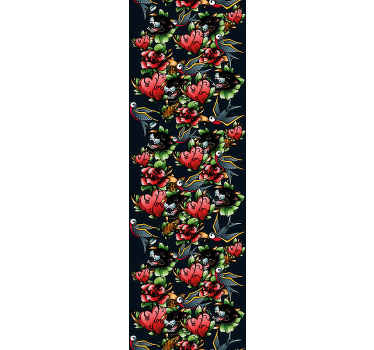 Vzor ve stylu tetování Umělecká tapeta - TenStickers