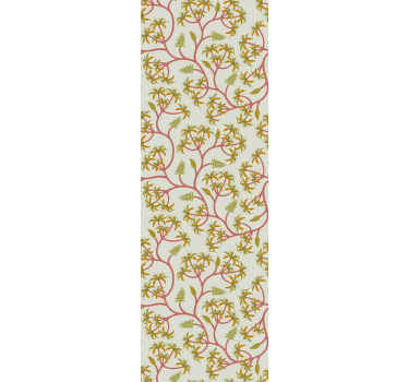 Carta da parati floreale motivo floreale a vite - TenStickers