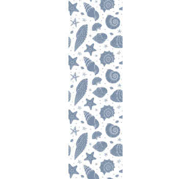 Papel tapiz naturaleza motivo de concha - TenVinilo