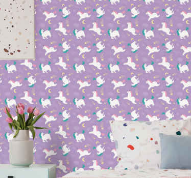 Tapete za zid  životinjske uzorak mitskih bića - TenStickers