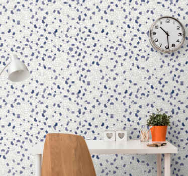 papel de parede formas geométricas mosaico em mosaico - TenStickers