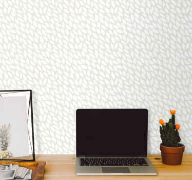 Subtle Geometric Pattern grey wallpaper - TenStickers