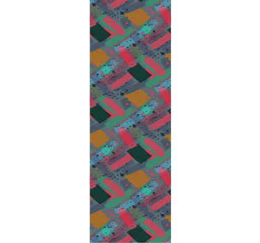 Fúze geometrických vzorů Geometrická tapeta - TenStickers