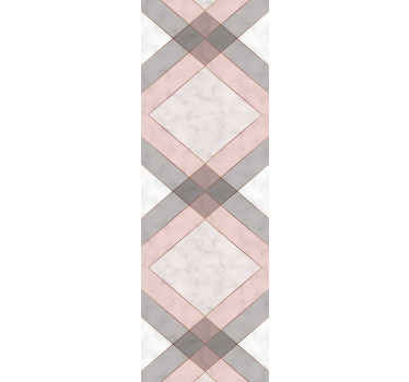 Papier peint formes géometriques mosaïque géométrique - TenStickers