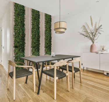 Natuurlijk behang tuinlijn - TenStickers