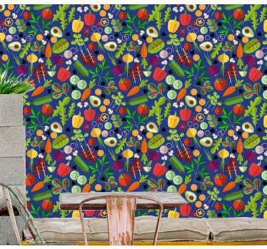 tapety na stenu príroda zeleninová zmes - Tenstickers