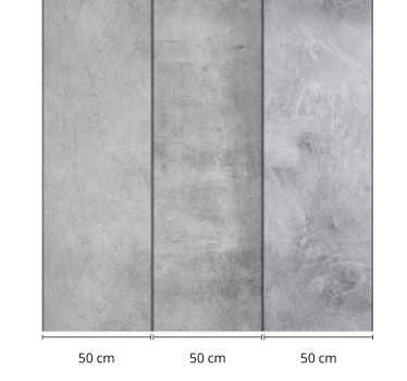 Tekstureret cementvæg beton tapet - TenStickers