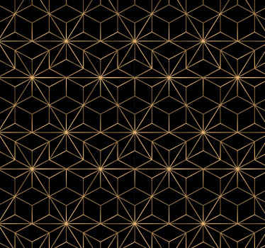 Papel pintado rayas Líneas doradas modernas - TenVinilo