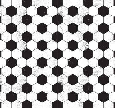 Tapete geometrische Muster gesprenkelte sechsecke - TenStickers