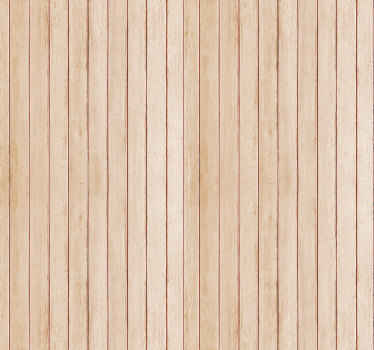 Natural columns motif wood effect wallpaper - TenStickers