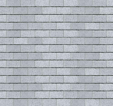 Tidy dark gray brick pattern brick wallpaper - TenStickers