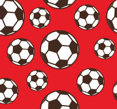 Papier peint chambre enfant jeu de modèle de football - TenStickers