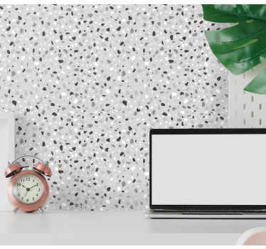Terrazzo inspireret tekstur tapet - TenStickers