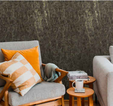 Papel tapiz hormigón superficie de pizarra texturizada - TenVinilo