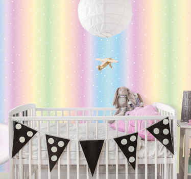 Pastelinis žvaigždėtas gradientas žvaigždės tapetai - „Tenstickers“