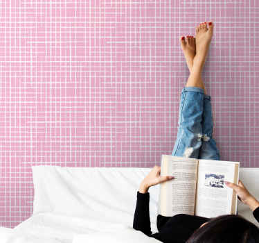 Grid Pattern Ambience square wallpaper - TenStickers