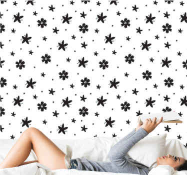 Stellar Motif stars wallpaper - TenStickers