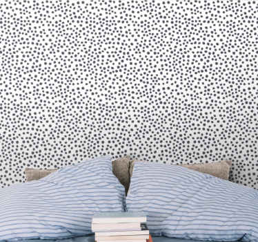 Tapete Kreise elegantes schwarz-weißes motiv - TenStickers