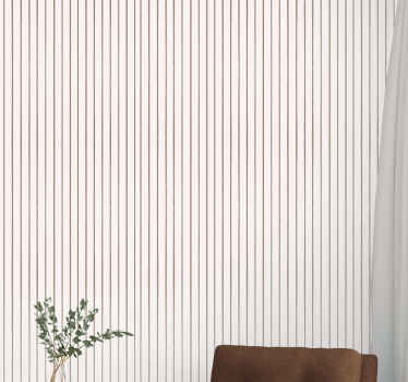 Modern lines "japandi" style Modern Wallpaper - TenStickers