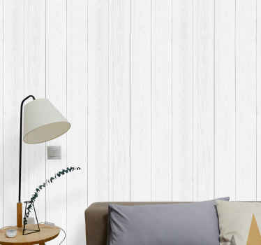 Clean Wooden Texture stone effect wallpaper - TenStickers