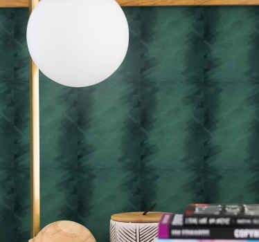 Tapet rustic cu design retro verde - TenStickers