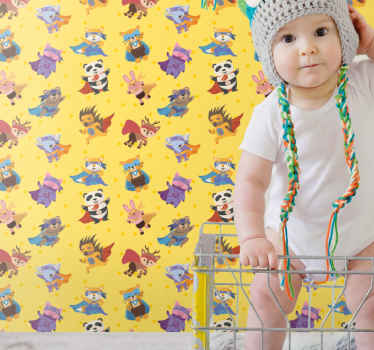 Tapete sa životinjama likovi životinja superheroja - TenStickers