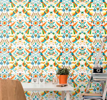 墨西哥 动物 华丽 壁纸 - TenStickers