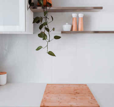 Hexagon tiles with flowers modern wallpaper - TenStickers