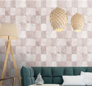 Elegant struktureret overflade marmor tapet - TenStickers