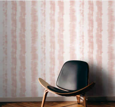vertikálne pruhované tapety jemný ružový vzor - Tenstickers