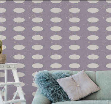 Elegant Dot Pattern polka dots wallpaper - TenStickers