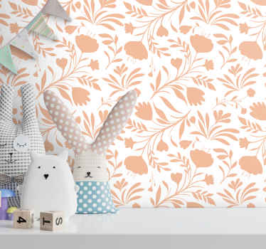 Blumentapete blumige frühlingsstimmung - TenStickers