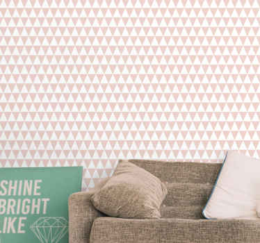 Modern arrow motif triangle wallpaper - TenStickers