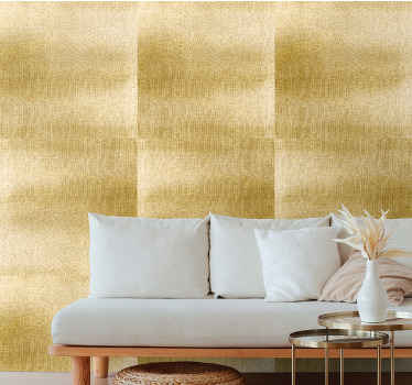 Golden effect Textured Wallpaper - TenStickers