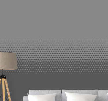 Fading Geometric pattern Triangle Wallpaper - TenStickers