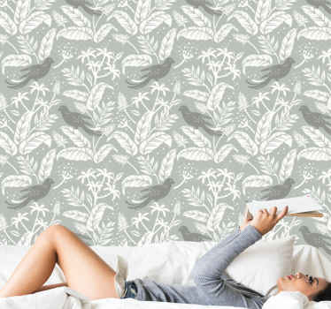 Tapeta do spálne priateľov vtákov - Tenstickers