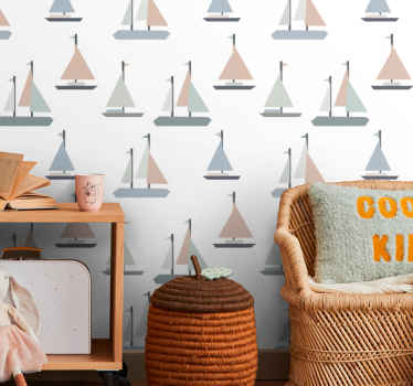 Vzor plachetnic Tapeta na míru - TenStickers