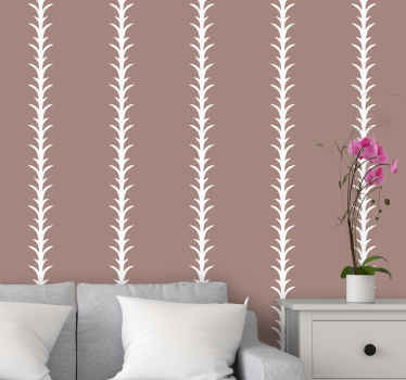 "New Nostalgia" vertical pattern wallpaper - TenStickers