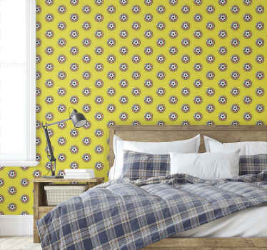 Papier peint chambre ado football belgique - TenStickers