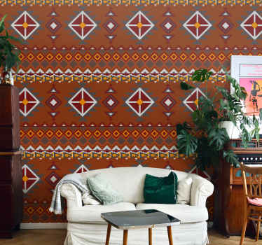 Carta da parati soggiorno modello siena - TenStickers