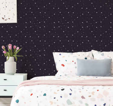 Papel pintado de estrellas galaxia y estrellas - TenVinilo