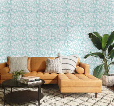 Abstract circular modern  wallpaper - TenStickers