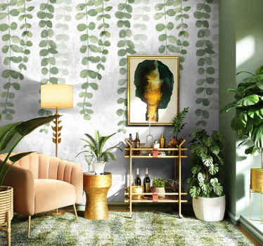 Papel pintado de hiedra colgante - TenVinilo