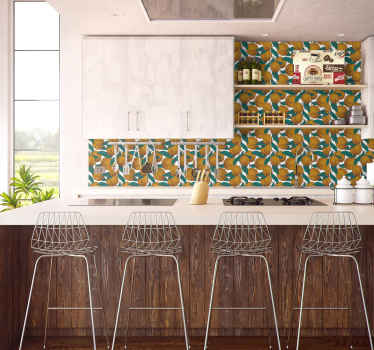 Carta da parati con limoni - TenStickers