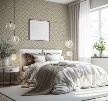 Carta da parati con foglie di ulivo minimal - TenStickers