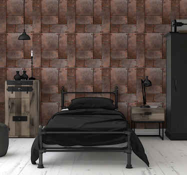 metal plates Teens wallpaper - TenStickers