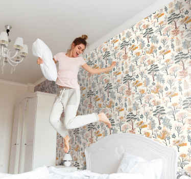 tapety krajina vzor stromov - Tenstickers