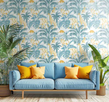 動物の壁紙 アフリカの模様 - TENSTICKERS