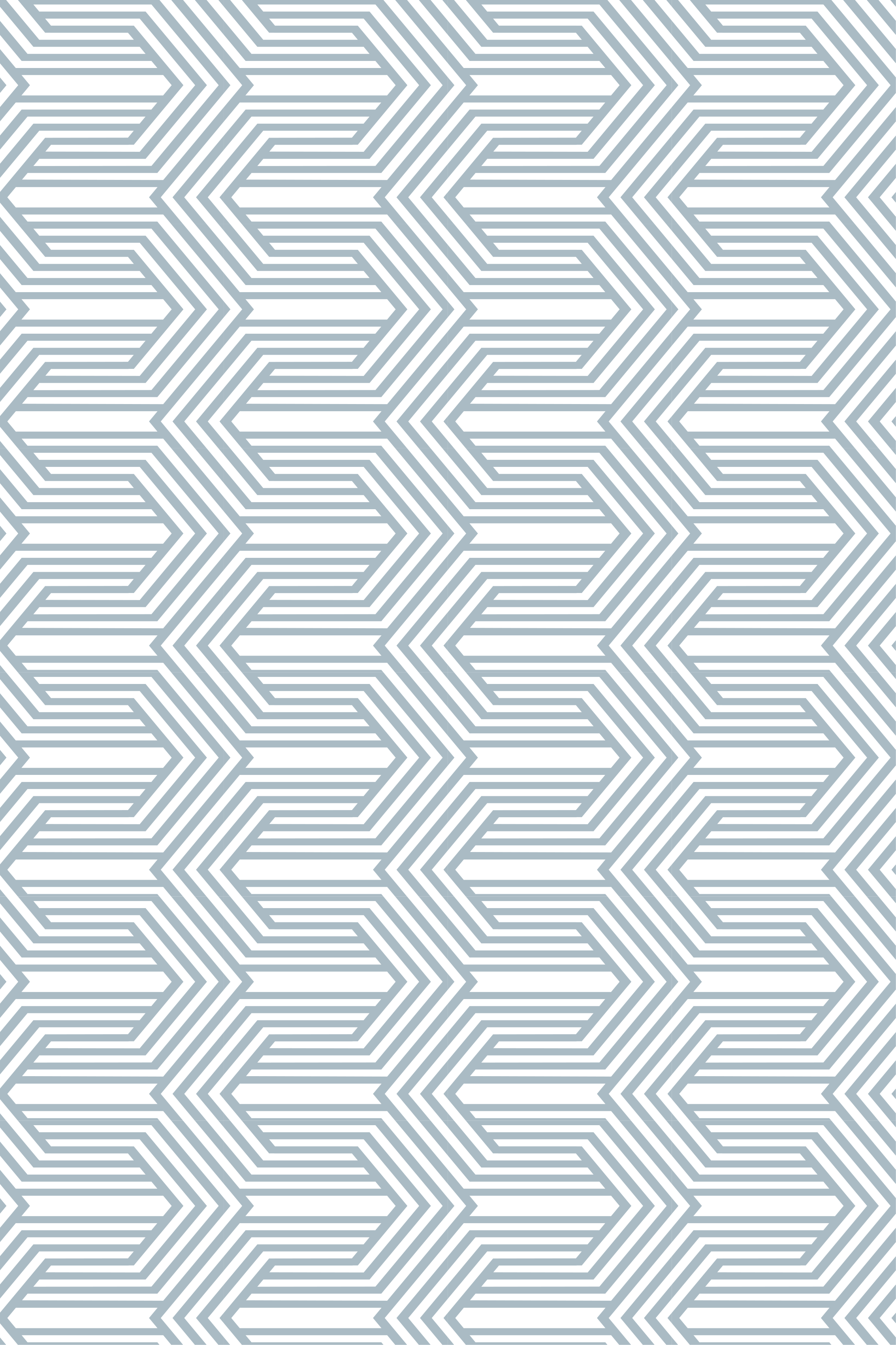 Tenstickers Behang scandinavi&euml; blauwe achtergrond met witte lijnen illusie